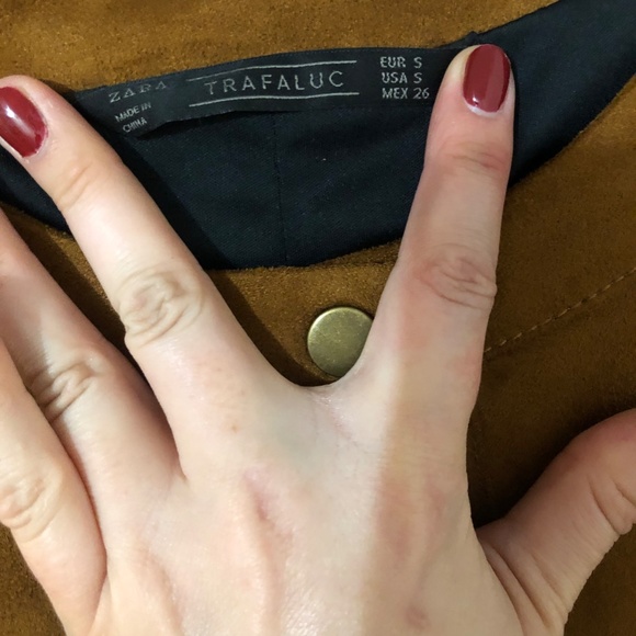 🍂Zara Faux Suede Mini Dress - Picture 3 of 4